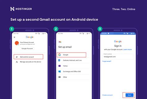 Android: Set up email .
